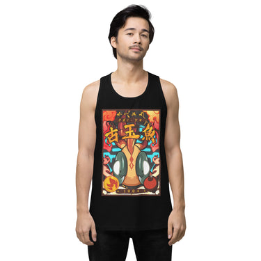 Angry Fire Goldfish Premium tank top